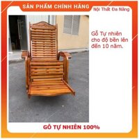 Ghế thư giãn, Ghế nằm,gỗ tự nhiên dể tháo lắp.