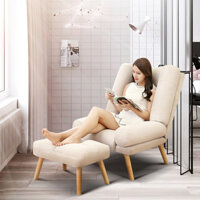 Ghế Thư Giãn, Ghế sofa nệm thư giãn, ghế ngồi ban công, ghế nằm đọc sách xem phim, ghế tựa lưng, ghế tựa lưng GHR008 giao màu ngẫu nhiên