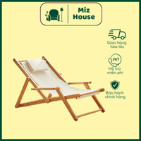 Ghế thư giãn gỗ gấp 2023 MIZ