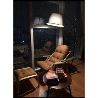 Ghế thư giãn gỗ sồi Beanbag - Bộ nâu