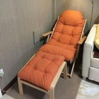 Ghế thư giãn gỗ sồi Beanbag - Bộ cam