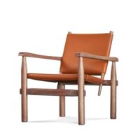 Ghế thư giãn gỗ sồi Mỹ da yên ngựa wingsfurni doulun chair – SP9473