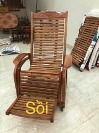 Ghế Thư Giãn Gỗ Sồi