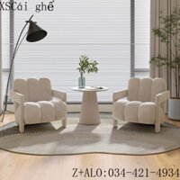 Ghế Thư Giãn Phòng Ngủ Gia Đình, Ghế Sofa Đơn Đơn Giản Hiện Đại Ban Công Phòng Khách Lông Cừu Lười Thiết Kế Cá Tính