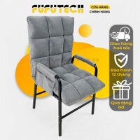 Ghế Thư Giãn,Ghế Tựa Thư Giãn Tomo Fufutech 5 Chế Độ Gập Từ 90 Độ Đến 180 Độ Chất Liệu Nhung Êm Ái, Khung Thép Chắc Chắn