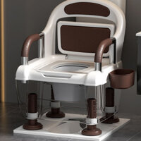 Ghế Toilet,Ông Già Gia Dụng Bồn Cầu Di Động Người Lớn Bà Bầu Tiện Dụng