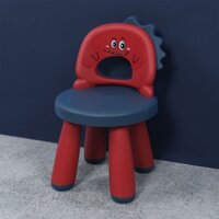 Ghế Trẻ Em Có Tựa Lưng Nhựa Chống Trơn Trượt Dày Mẫu Giáo Cho Bé Hoạt Hình Ghế Ngồi Nhà Dễ Thương