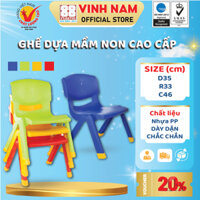 Ghế Trẻ Em, Ghế Mẫu Giáo Vinh Nam Plastic, Ghế Nhựa Em Bé Nhiều Màu Cao Cấp Dày Dặn