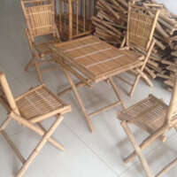 Ghế tre xếp gọn