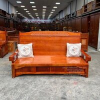 Ghế trường kỷ kéo thành giường gỗ Xoan Đào - 1m2x2m