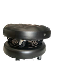 Ghế trượt bệt ngồi làm nail đóng hàng ghế tròn xoay 360 độ khung chân inox bền bỉ giá rẻ tận gốc