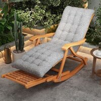 Ghế Tựa Bập Bênh Tre Gập Ban Công Dành Cho Người Lớn Lười Biếng Nghỉ Trưa Người Già Ngủ Trưa Ghế Mát Tre Ghế Thư Giãn