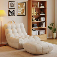 Ghế Tựa Đơn Sofa Bean Bag Da Giả Thư Giãn Tatami Đa Năng Cho Căn Hộ Nhỏ Phòng Ngủ Ban Công
