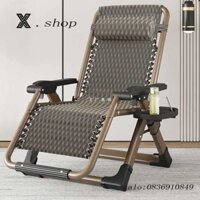 Ghế Tựa Gấp Đơn Nghỉ Trưa Ngủ Ghế Mây Tựa Lưng Cầm Tay Gia Dụng Ghế Thư Giãn Cho Người Lười Ban Công Văn Phòng Đa Chức N