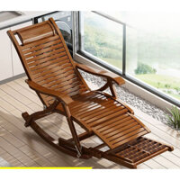Ghế Tựa, Ghế Ngủ Trưa Gấp, Ghế Bập Bênh Tre, Ban Công Dành Cho Người Lớn, Ghế Lười Thư Giãn Cho Người Già