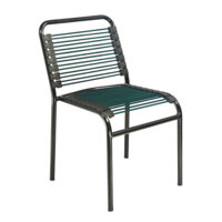 Ghế tựa khung sắt, đệm tựa bằng dây chun đàn hồi CT01