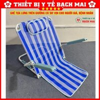 Ghế Tựa Lưng Cho Người Già, Bệnh Nhân - Tấm Tựa Lưng Trên Giường - Ghế Tựa Lưng Có Tay Vịn