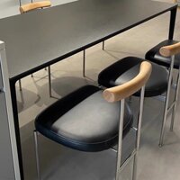 Ghế tựa lưng gỗ Decor setup quán,phòng làm việc,phòng khách.