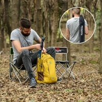 Ghế tựa lưng loại đứng NatureHike NH16J001-J chính hãng gấp gọn tiện lợi phù hợp leo núi cắm trại picnic