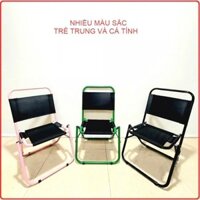Ghế vải dù sơn tĩnh điện , ghế gấp gọn cho quán Trà chanh, Cafe, Câu cá,Du lich Tiện Dụng, Đa Năng