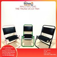 Ghế vải dù sơn tĩnh điện , ghế gấp gọn cho quán Trà chanh, Cafe, Câu cá,Du lich Tiện Dụng