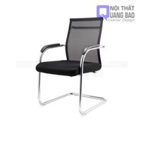 Ghế Văn Phòng Chân Quỳ Lưng Trung Nệm Lưới, Khung Và Chân Xi Mạ (QB-GVP09)