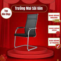 ghế văn phòng chân quỳ nhún tựa ghế thư giãn lưng lưới thoáng mát chắc chắn Trường Mai Sài Gòn