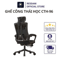 Ghế Văn Phòng Chân Xoay ,Ghế Công Thái Học ,Ghế Làm Việc Xoay 360 Chất Lượng Cao CTH-96 RESDANI