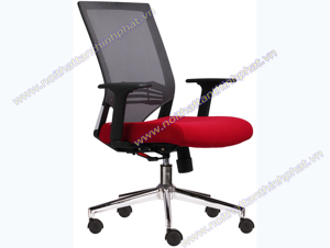 Ghế văn phòng chân xoay lưng lưới M1008-02