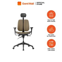 Ghế Văn Phòng Công Thái Học Ergonomic DUOBACK  DK 2500GP M Airo Giúp Điều Chỉnh Tư Thế Ngồi Đúng Gomi Mall