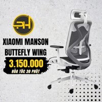 Ghế Văn Phong Gaming Công Thái Học Ergonomic Xiaomi Manson Butterfly Wing Tựa Đầu Tay Linh Hoạt Bảo Vệ Cột Sống