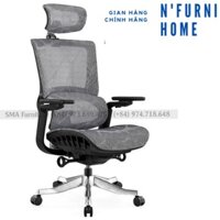 Ghế Văn Phòng Làm Việc, Ghế Công Thái Học [SMA ERGONOMIC 04 - E04] Thiết kế bảo vệ sức khỏe