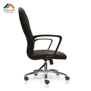Ghế văn phòng lưng liền bọc da M1069-01