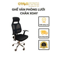 Ghế Văn Phòng Lưới Chân Xoay Giá Rẻ GR308