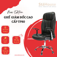 GHẾ VĂN PHÒNG NGẢ LƯNG CHÂN XOAY - TP80