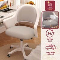 Ghế vi tính GinGin Decor ,Ghế học sinh, Ghế xoay thiết kế đệm ngồi 7cm bọc vải lưới thoáng khí, tăng chỉnh độ cao