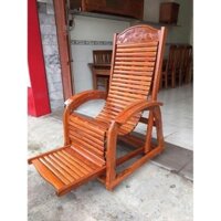 Ghế võng xếp, Ghế thư giãn gỗ căm xe Ghế lười Nội Thất