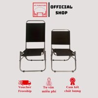 Ghế Xếp Câu Cá Bằng Inox Vải 2 Lớp Gấp Gọn Tiện Lợi, Ghế Xếp Cà Phê, Trà Chanh