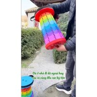 GHẾ XẾP GẤP GỌN ĐA NĂNG 7 MÀU