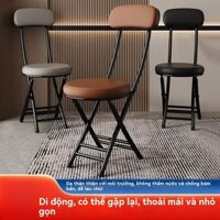 Ghế Xếp Ghế Ăn Gia Đình Ghế Đơn Giản Ghế Tựa Lưng Thư Giãn
