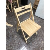 ghế xếp gỗ cao su