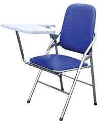 Ghế xếp học sinh chân inox có bàn lưng cao