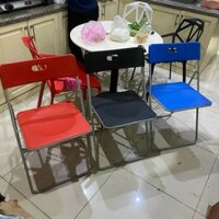 Ghế xếp học sinh chân sắt có bàn lưng cao AG 05