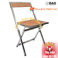 Ghế Xếp Inox GX – B006 INOX BẢO