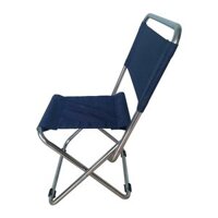 Ghế xếp inox loại nhỏ Thanh Long GXI-L03 35 x 30 x 65 cm Xanh dương