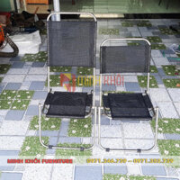 Ghế xếp inox lưới 4.4