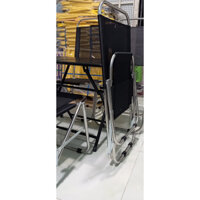 Ghế Xếp Inox Tựa Lưng Cao Cafe, Câu Cá, Du Lịch Dã Ngoại Giá Sỉ