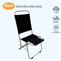 Ghế Xếp Inox Tựa Lưng Cao Cafe, Câu Cá, Du Lịch Dã Ngoại Giá Sỉ