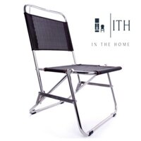 GHẾ XẾP INOX VẢI DÙ cho quán Trà Chanh, Cafe, vỉa hè, Câu Cá