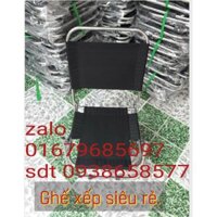 Ghế xếp khung inox